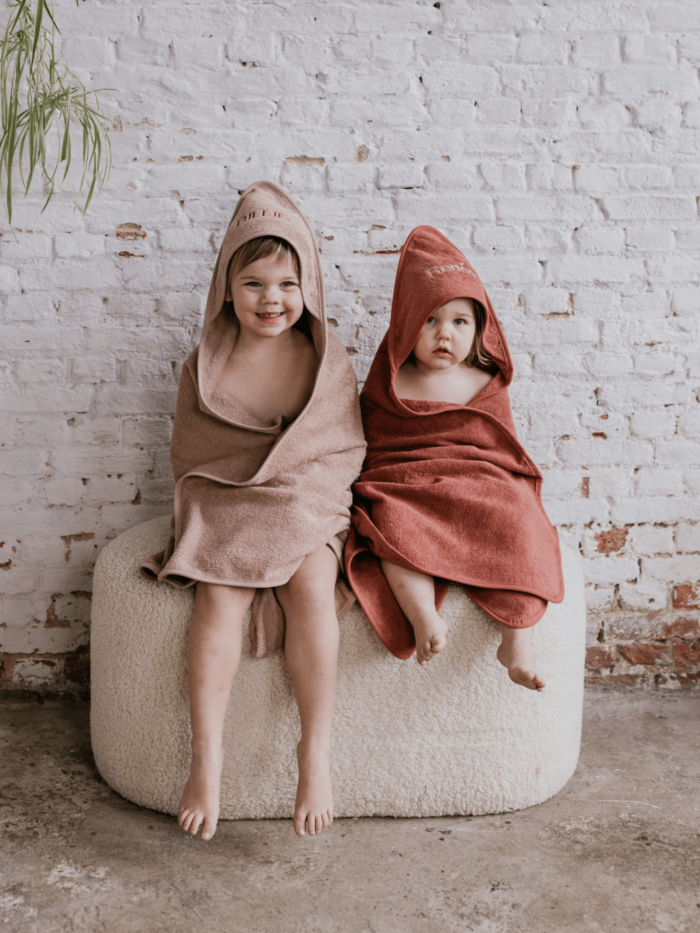 XXL Badcape met naam