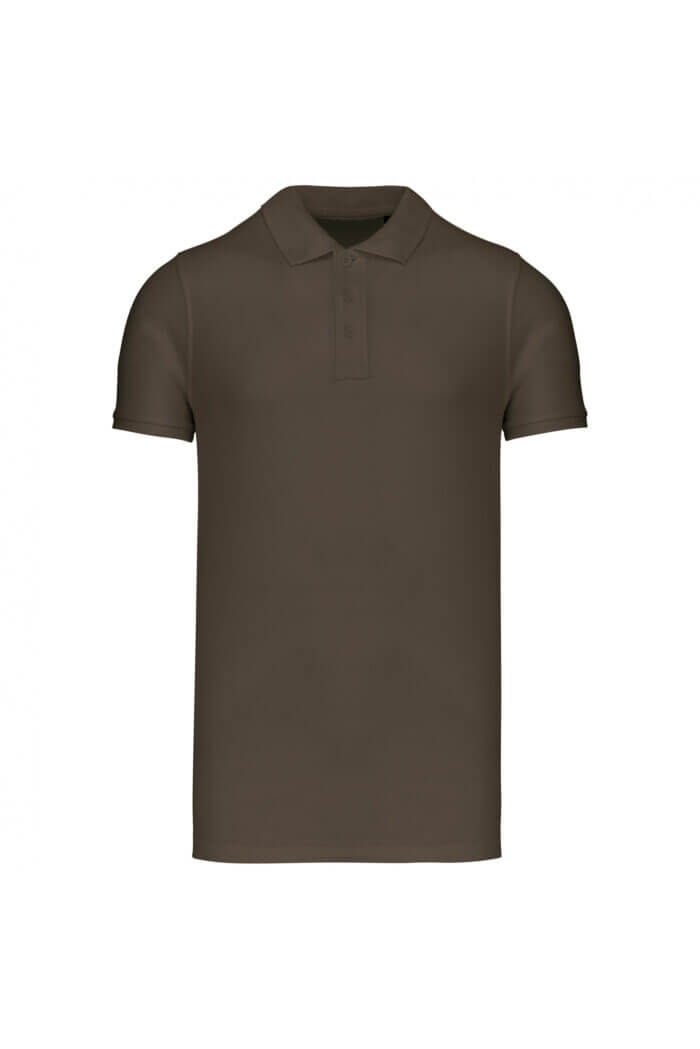 PS_K209_MOSSYGREEN Polo in bio katoen