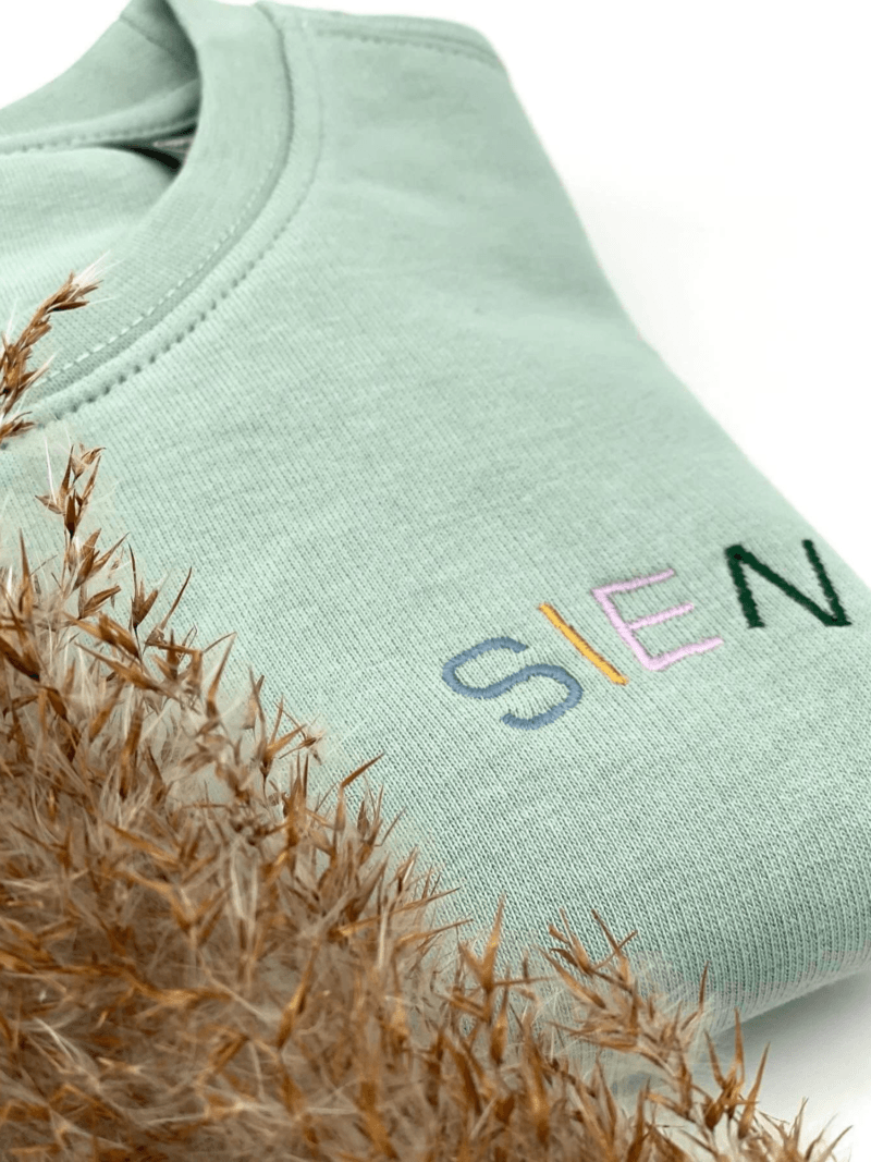 Regenboog naam sweater kids