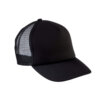 PS_KP143_BLACK Gepersonaliseerde trucker pet (voor kinderen)
