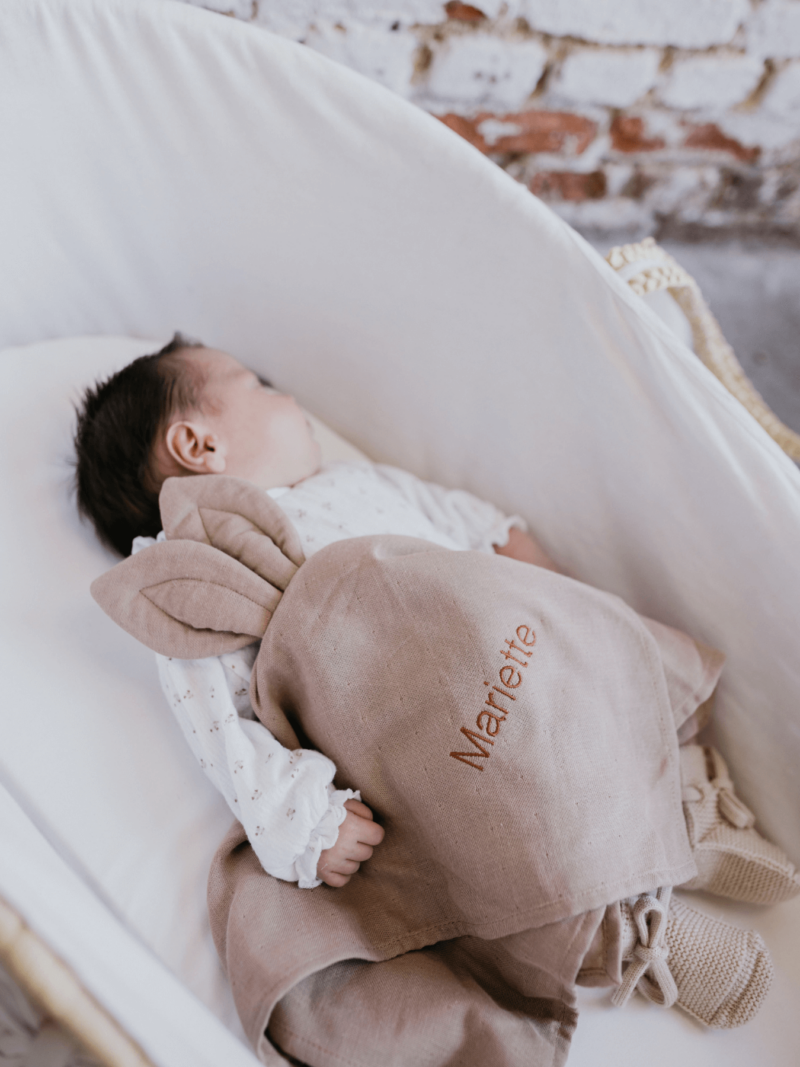 XXL Knuffeldoek met geborduurde naam