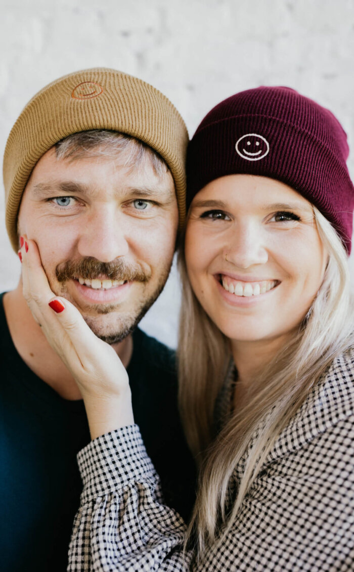 Studio Marie - September Smiley muts in kleur naar keuze