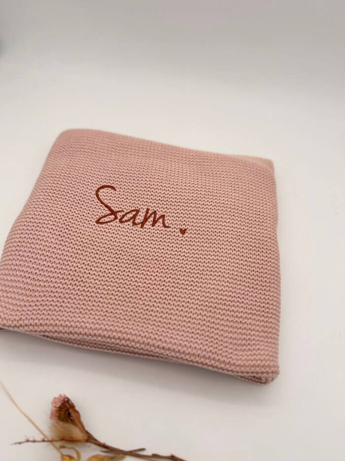 IMG_2494 gebreid deken met naam