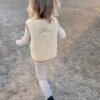 Mini Golden Hour wollen vest