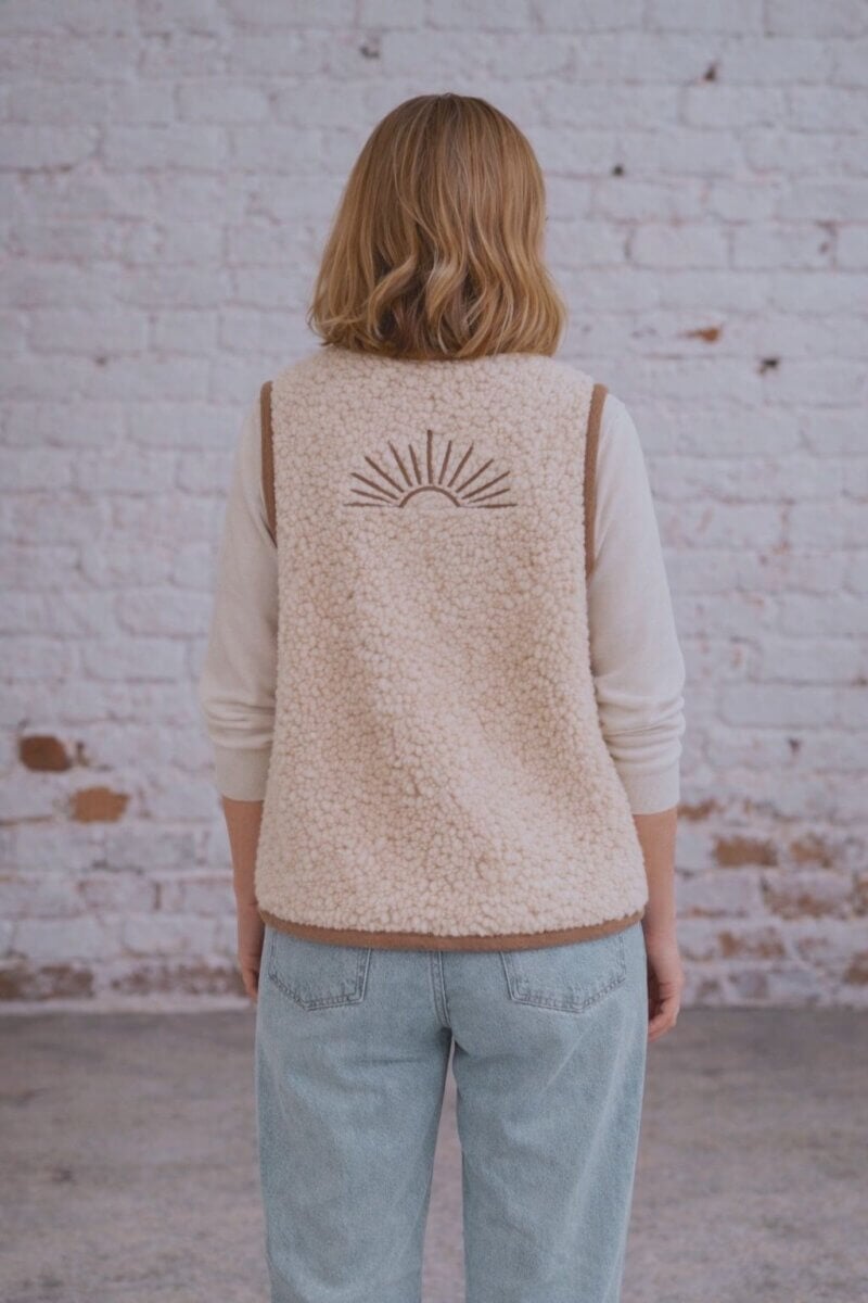 Maxi Golden Hour wollen vest